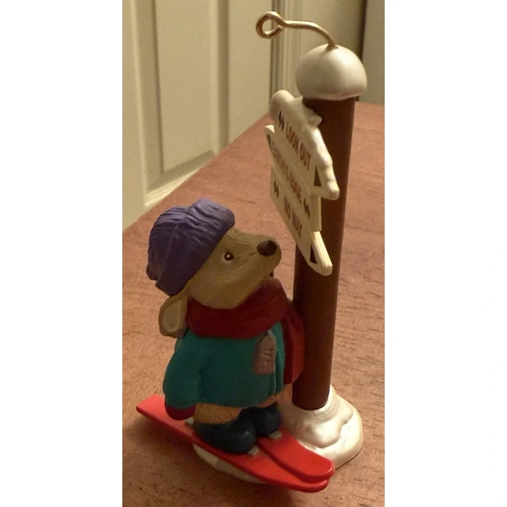 Hallmark Keepsake Ornament Thrill‎ a Minute Rabbit 1994 Bunny